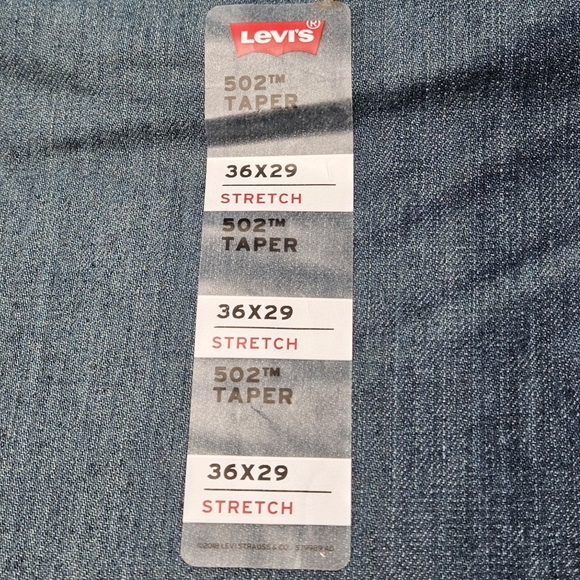 Levi's Men's 502 Taper Fit Jeans Size 36 X 29 - Picture 8 of 9
